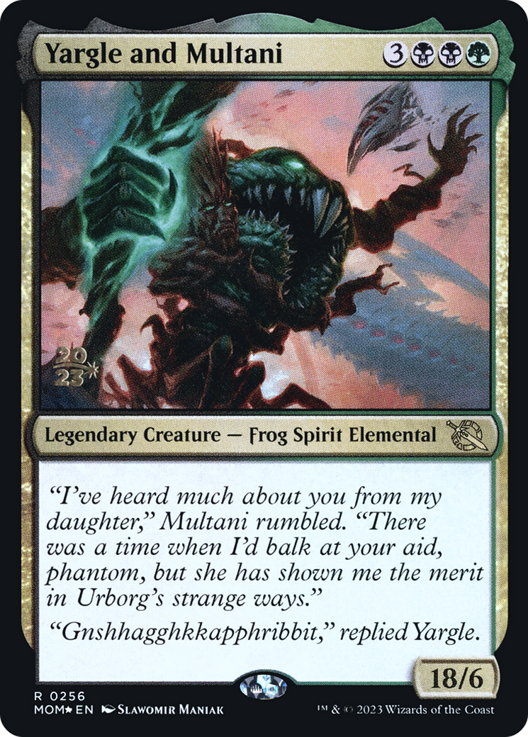 Yargle and Multani [March of the Machine Prerelease Promos] | Exor Games Bridgewater