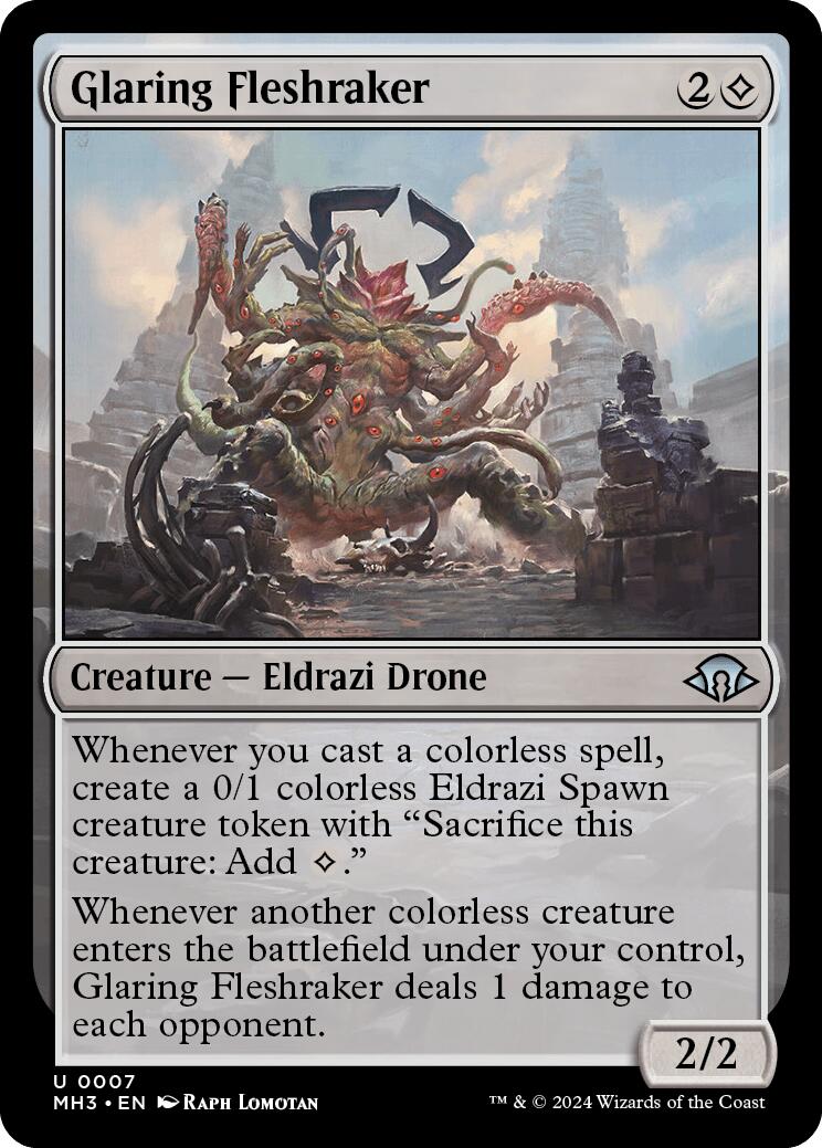 Glaring Fleshraker [Modern Horizons 3] | Exor Games Bridgewater