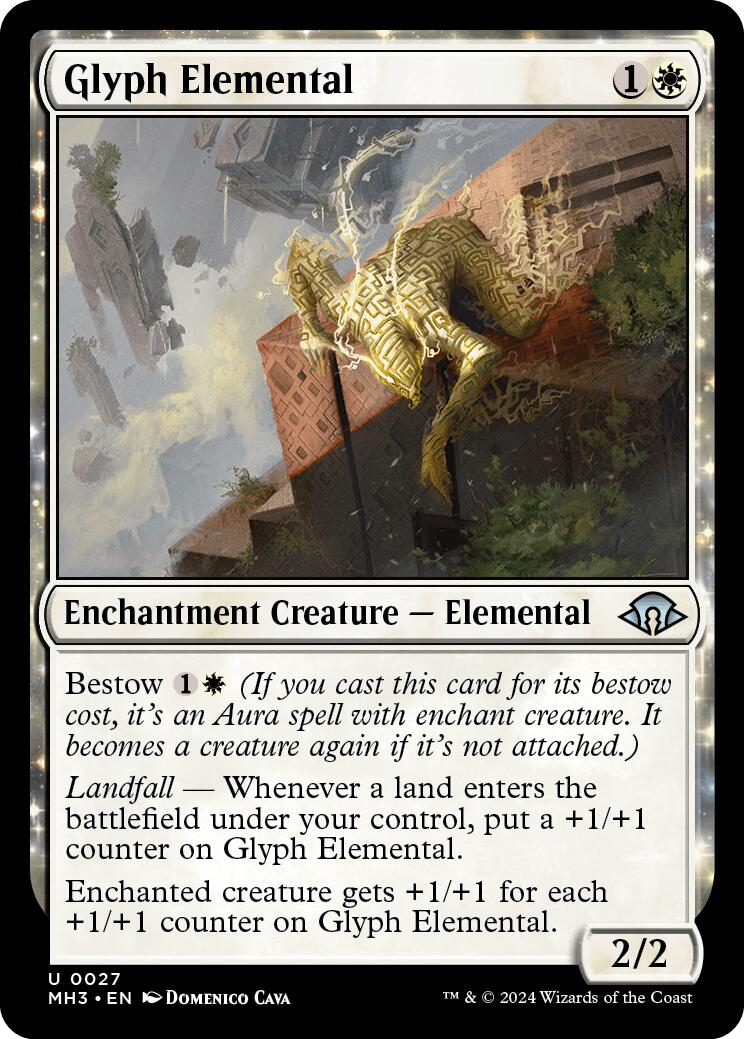 Glyph Elemental [Modern Horizons 3] | Exor Games Bridgewater