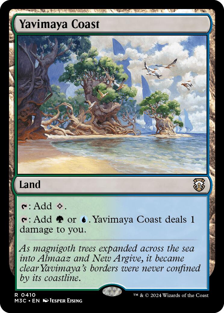 Yavimaya Coast [Modern Horizons 3 Commander] | Exor Games Bridgewater