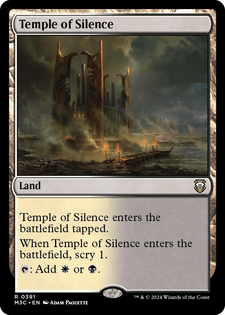 Temple of Silence [Modern Horizons 3 Commander] | Exor Games Bridgewater