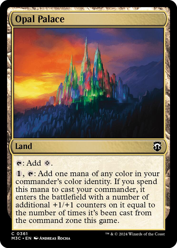 Opal Palace [Modern Horizons 3 Commander] | Exor Games Bridgewater