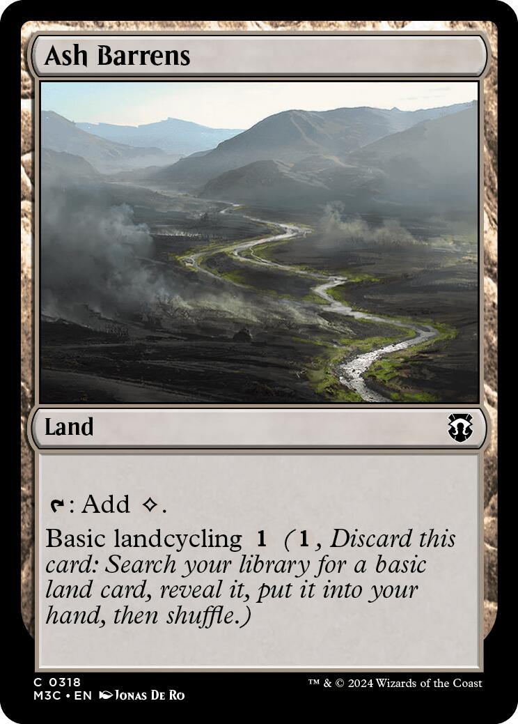 Ash Barrens [Modern Horizons 3 Commander] | Exor Games Bridgewater