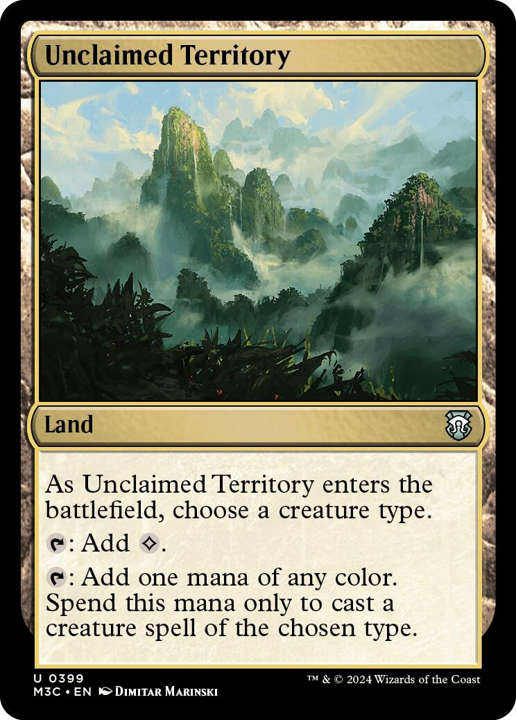 Unclaimed Territory [Modern Horizons 3 Commander] | Exor Games Bridgewater