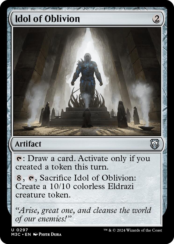 Idol of Oblivion [Modern Horizons 3 Commander] | Exor Games Bridgewater