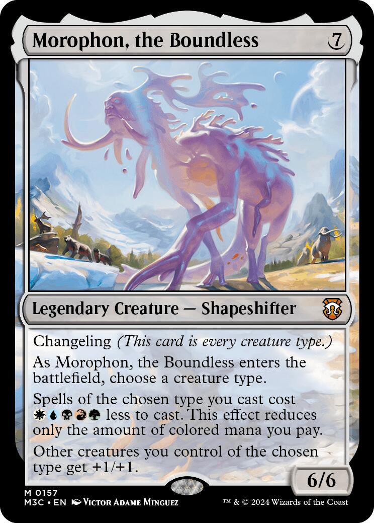 Morophon, the Boundless [Modern Horizons 3 Commander] | Exor Games Bridgewater