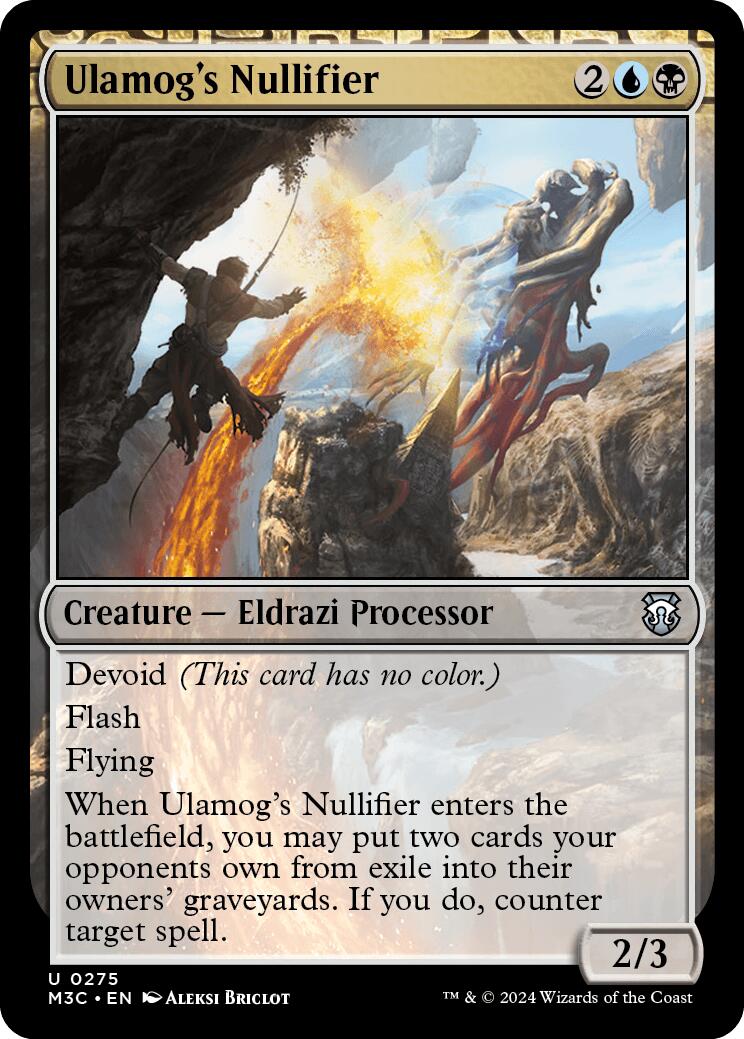 Ulamog's Nullifier [Modern Horizons 3 Commander] | Exor Games Bridgewater