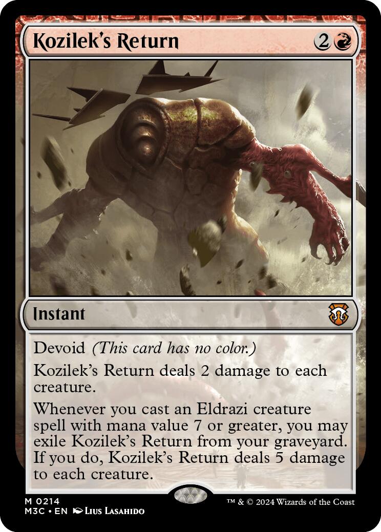 Kozilek's Return [Modern Horizons 3 Commander] | Exor Games Bridgewater