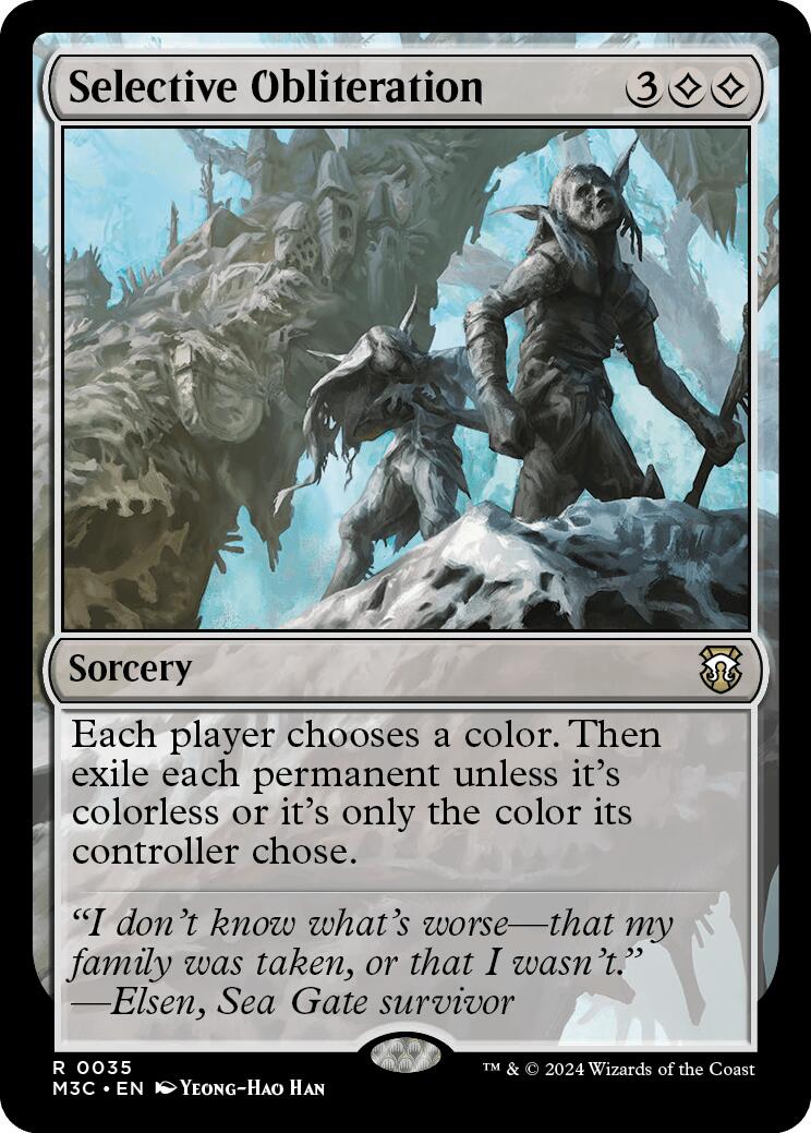 Selective Obliteration [Modern Horizons 3 Commander] | Exor Games Bridgewater