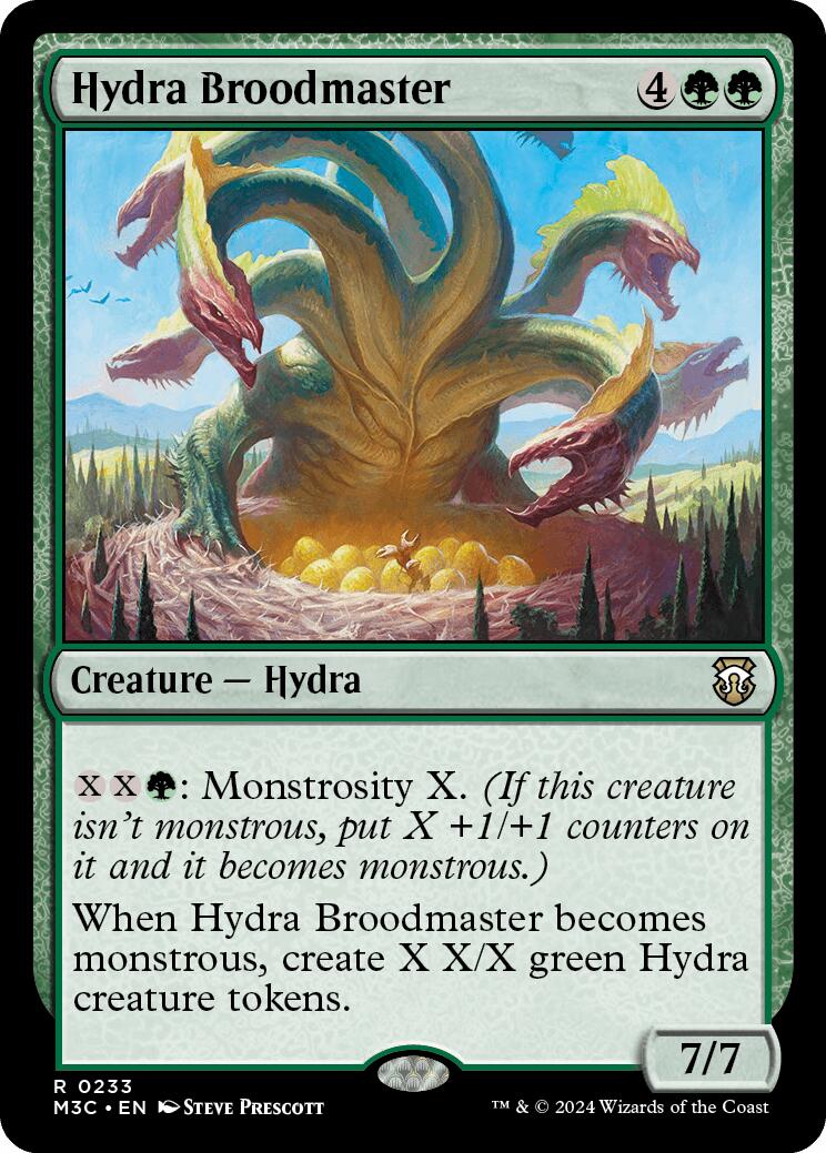 Hydra Broodmaster [Modern Horizons 3 Commander] | Exor Games Bridgewater