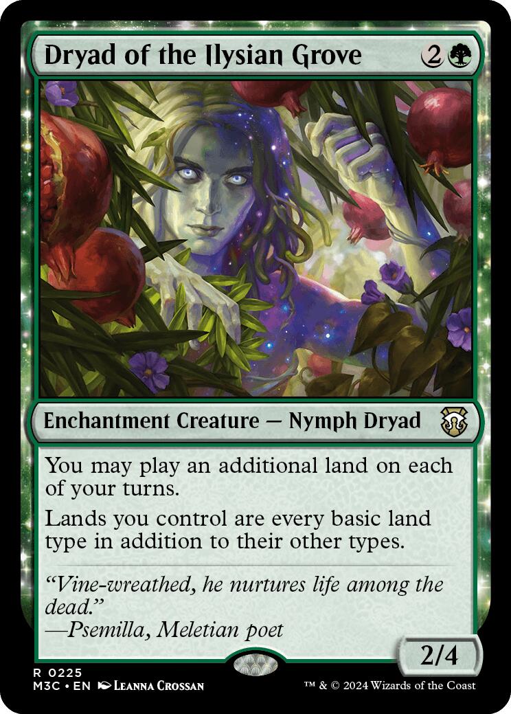 Dryad of the Ilysian Grove [Modern Horizons 3 Commander] | Exor Games Bridgewater