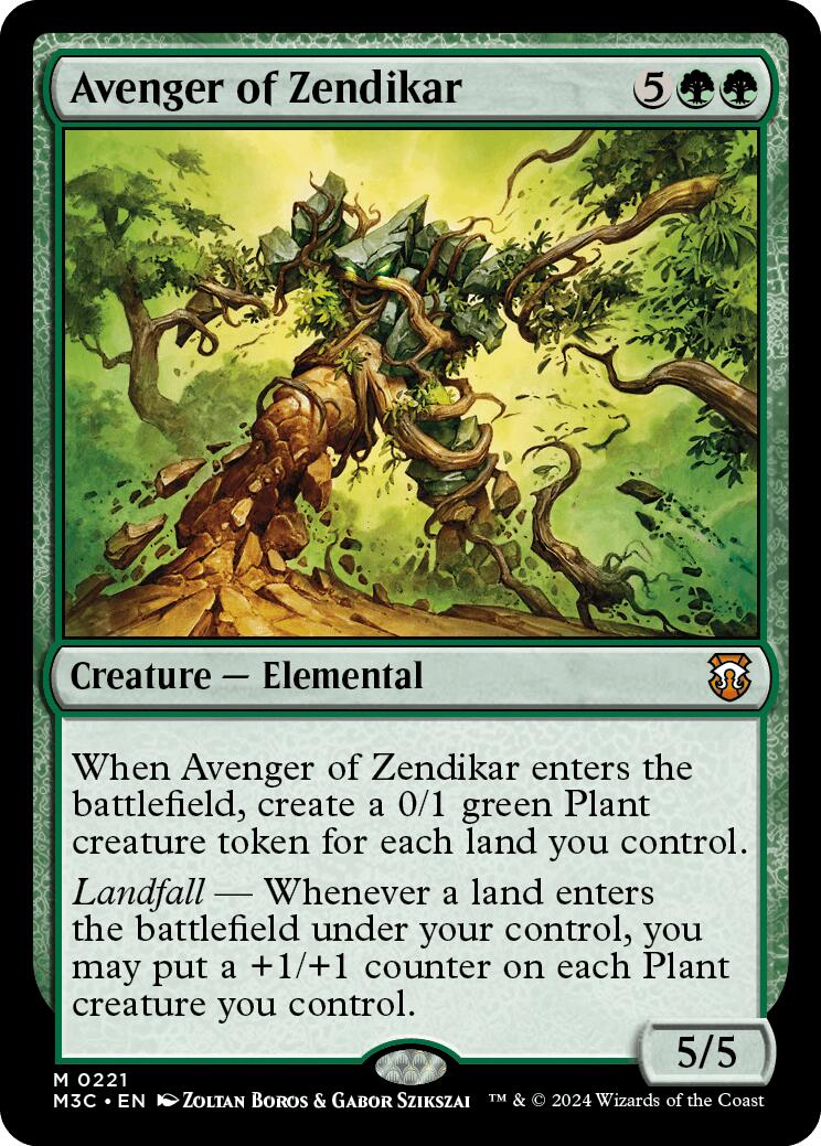 Avenger of Zendikar [Modern Horizons 3 Commander] | Exor Games Bridgewater