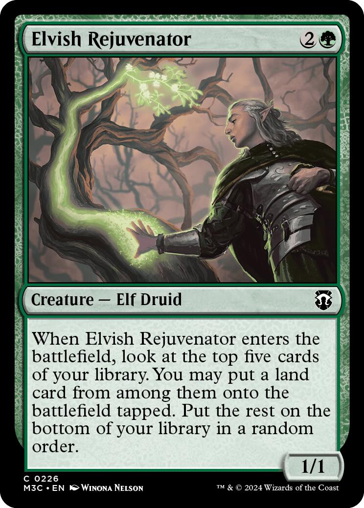 Elvish Rejuvenator [Modern Horizons 3 Commander] | Exor Games Bridgewater