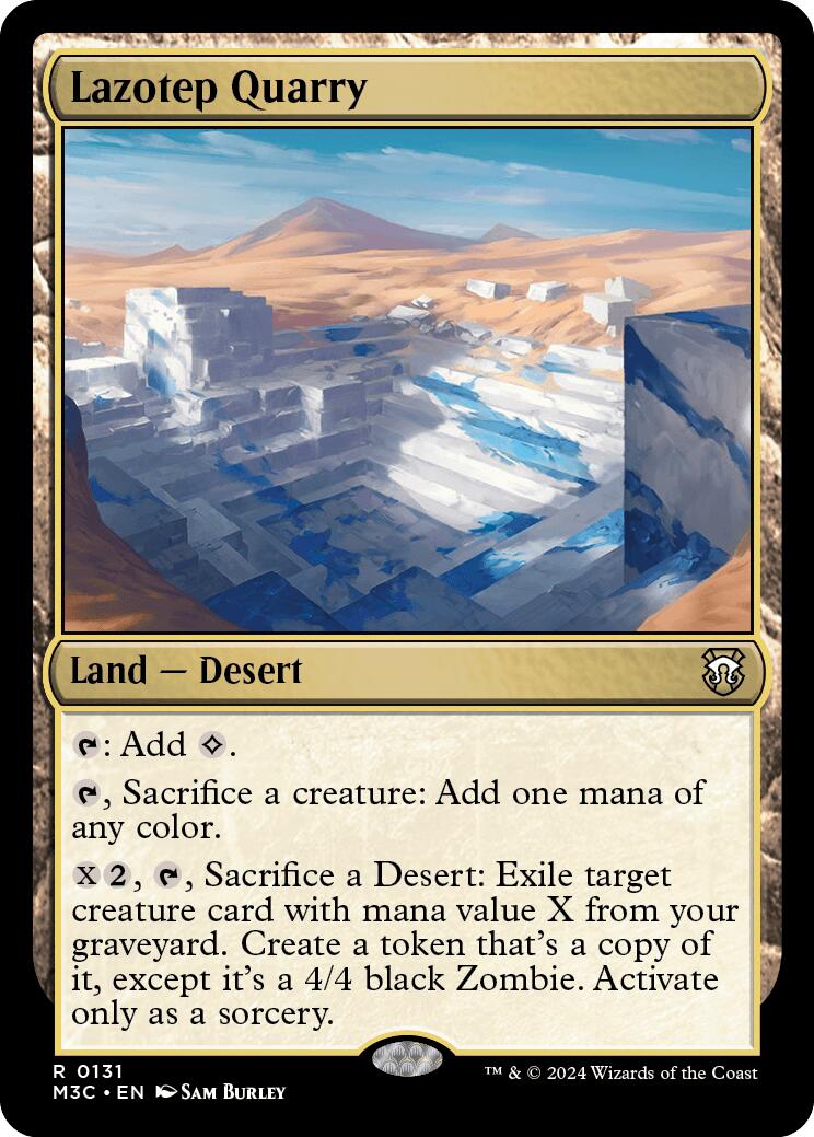 Lazotep Quarry [Modern Horizons 3 Commander] | Exor Games Bridgewater