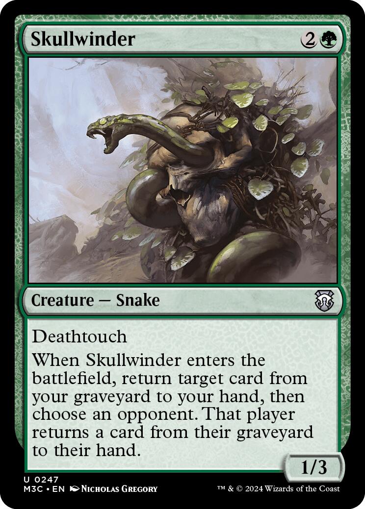 Skullwinder [Modern Horizons 3 Commander] | Exor Games Bridgewater