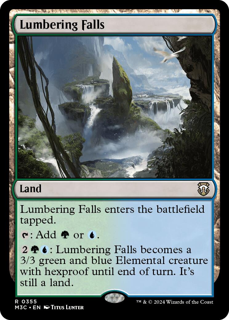 Lumbering Falls [Modern Horizons 3 Commander] | Exor Games Bridgewater