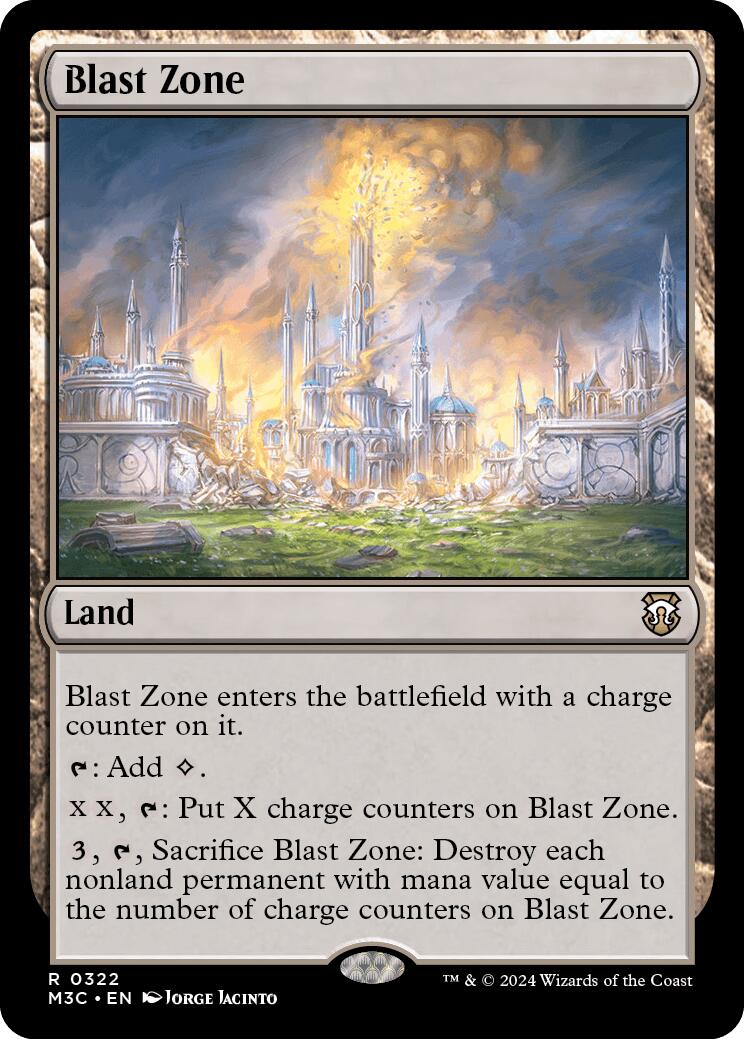 Blast Zone [Modern Horizons 3 Commander] | Exor Games Bridgewater