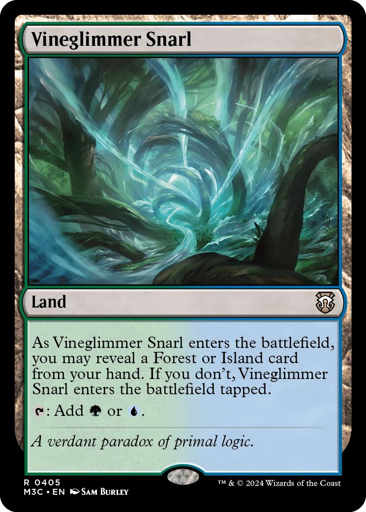 Vineglimmer Snarl [Modern Horizons 3 Commander] | Exor Games Bridgewater