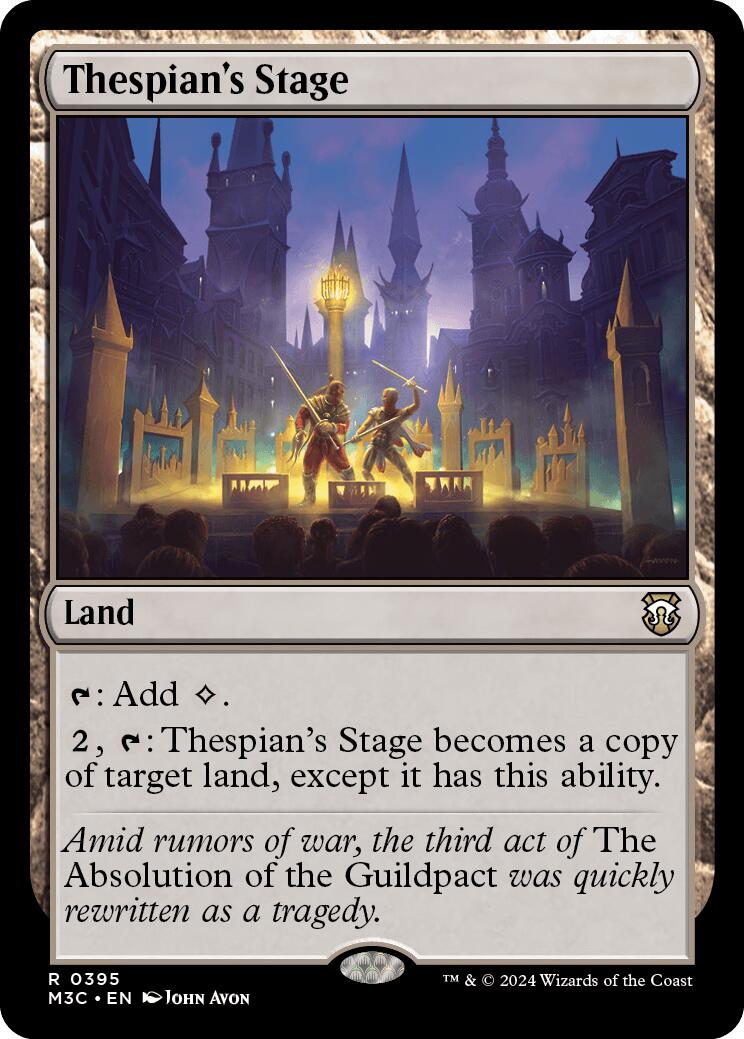 Thespian's Stage [Modern Horizons 3 Commander] | Exor Games Bridgewater