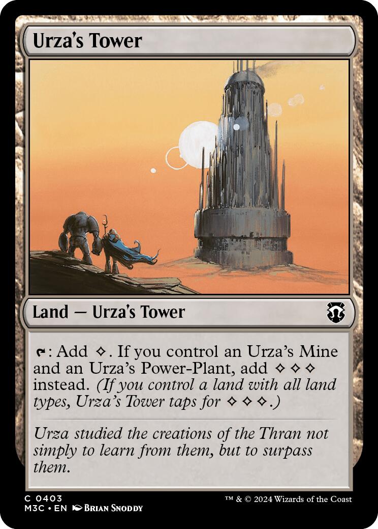 Urza's Tower [Modern Horizons 3 Commander] | Exor Games Bridgewater