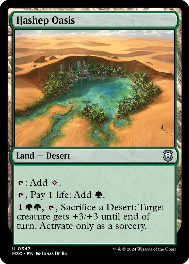 Hashep Oasis [Modern Horizons 3 Commander] | Exor Games Bridgewater