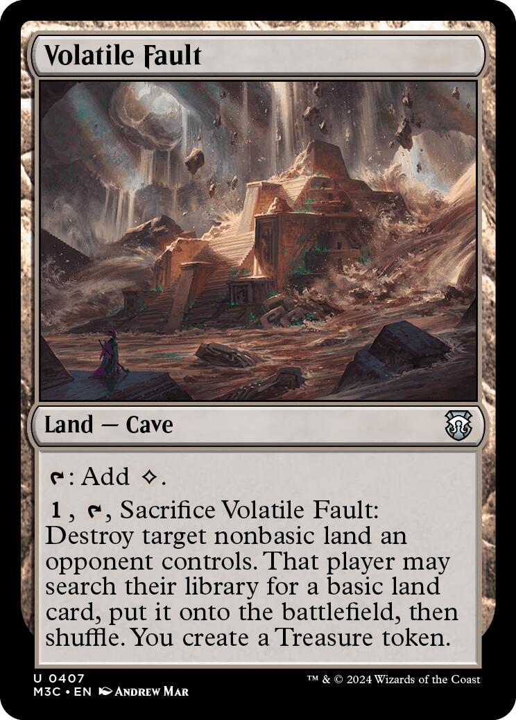 Volatile Fault [Modern Horizons 3 Commander] | Exor Games Bridgewater