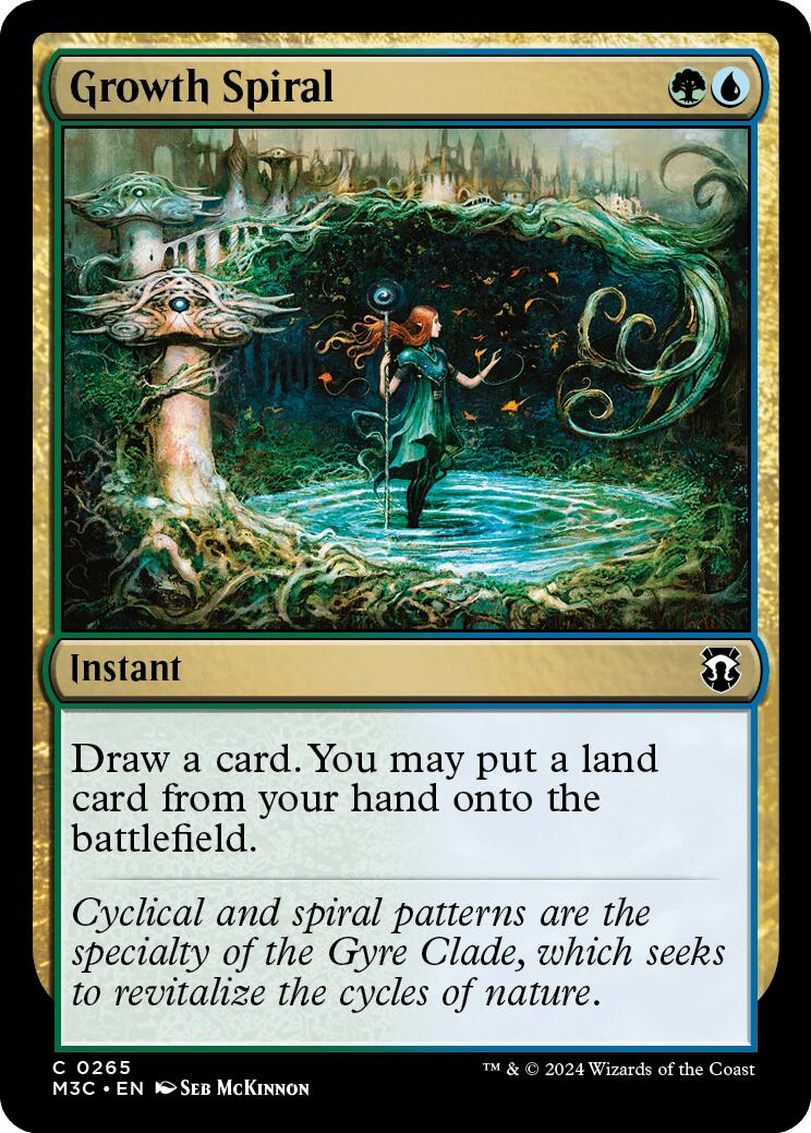 Growth Spiral [Modern Horizons 3 Commander] | Exor Games Bridgewater