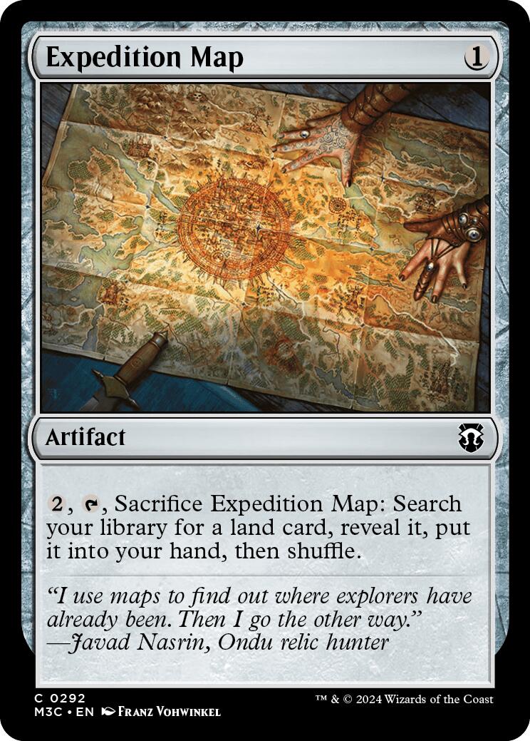 Expedition Map [Modern Horizons 3 Commander] | Exor Games Bridgewater