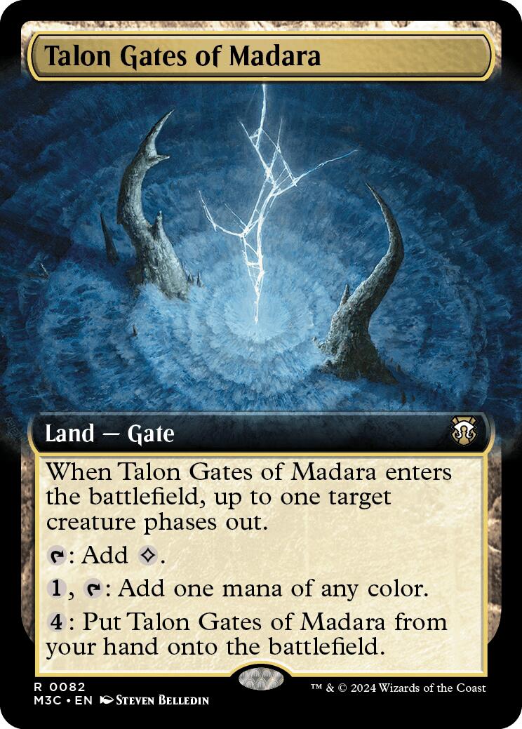 Talon Gates of Madara (Extended Art) [Modern Horizons 3 Commander] | Exor Games Bridgewater