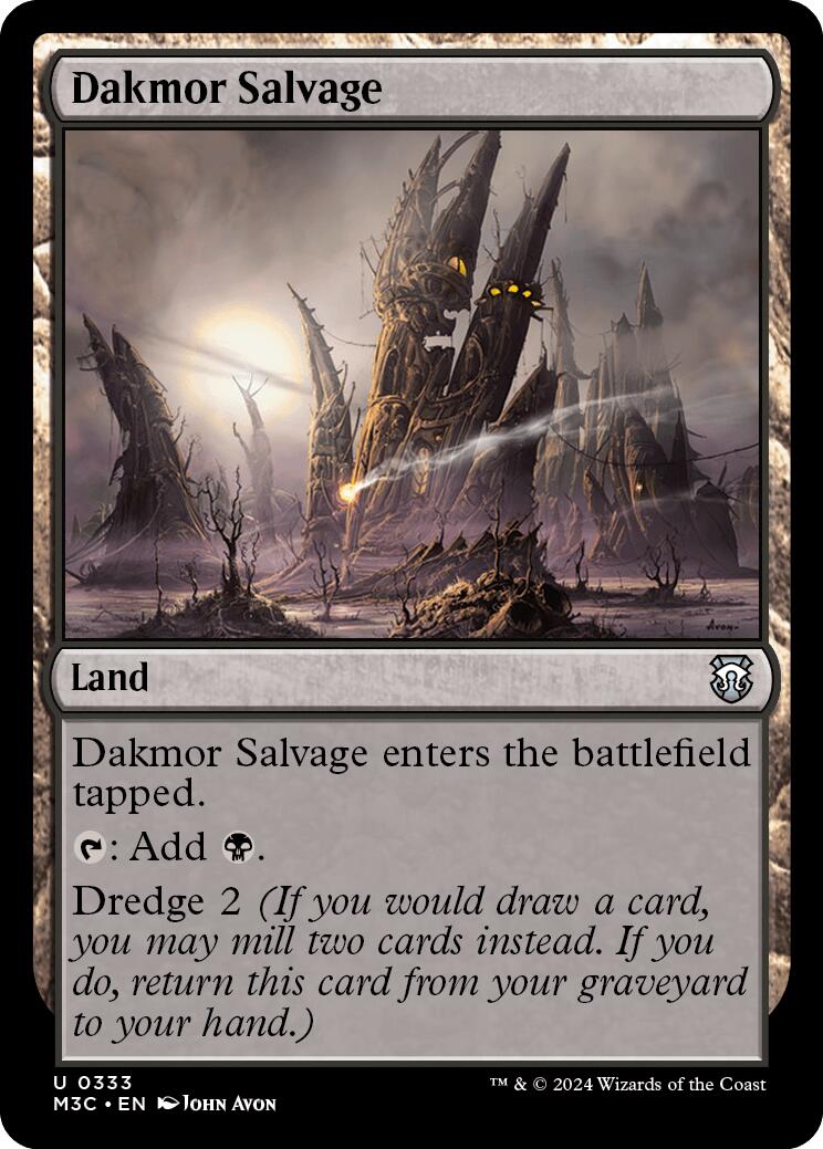 Dakmor Salvage [Modern Horizons 3 Commander] | Exor Games Bridgewater