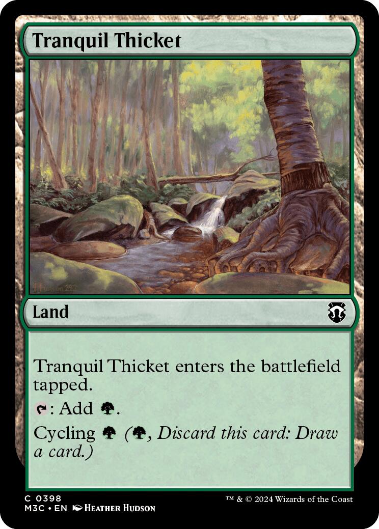 Tranquil Thicket [Modern Horizons 3 Commander] | Exor Games Bridgewater