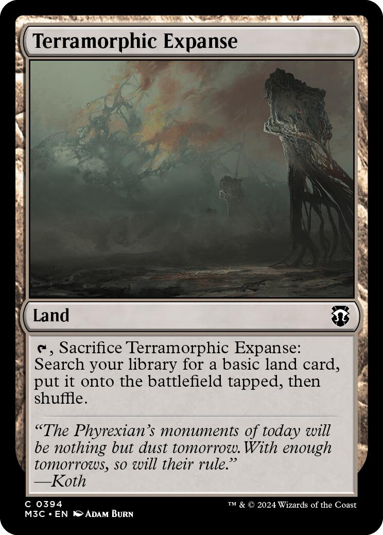 Terramorphic Expanse [Modern Horizons 3 Commander] | Exor Games Bridgewater