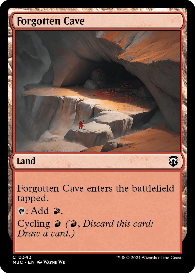 Forgotten Cave [Modern Horizons 3 Commander] | Exor Games Bridgewater