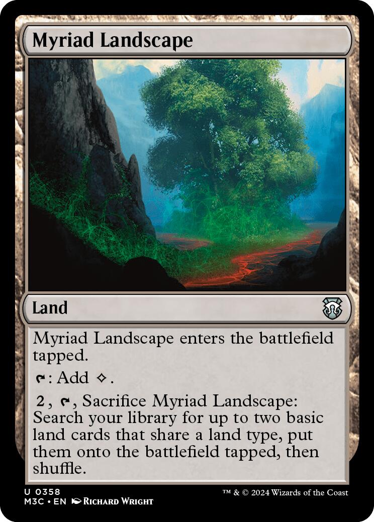 Myriad Landscape [Modern Horizons 3 Commander] | Exor Games Bridgewater