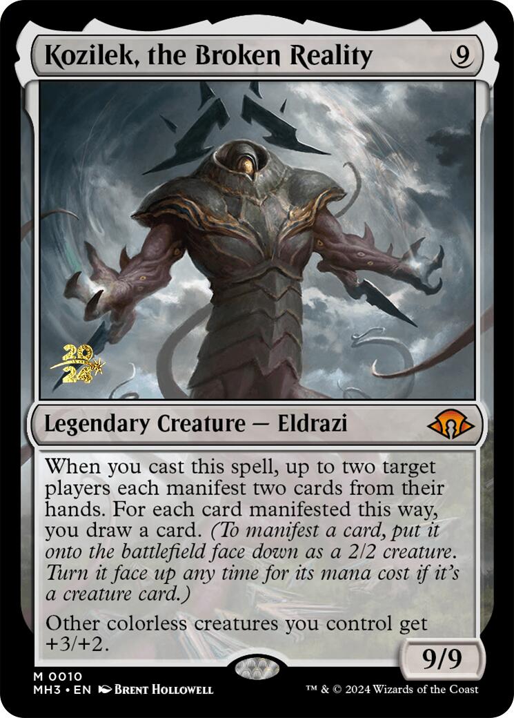 Kozilek, the Broken Reality [Modern Horizons 3 Prerelease Promos] | Exor Games Bridgewater