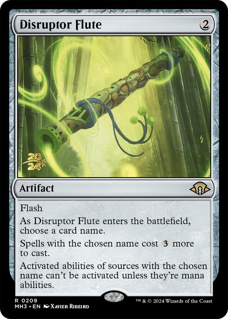 Disruptor Flute [Modern Horizons 3 Prerelease Promos] | Exor Games Bridgewater