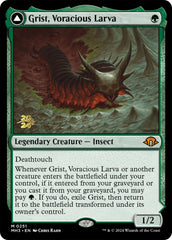 Grist, Voracious Larva [Modern Horizons 3 Prerelease Promos] | Exor Games Bridgewater