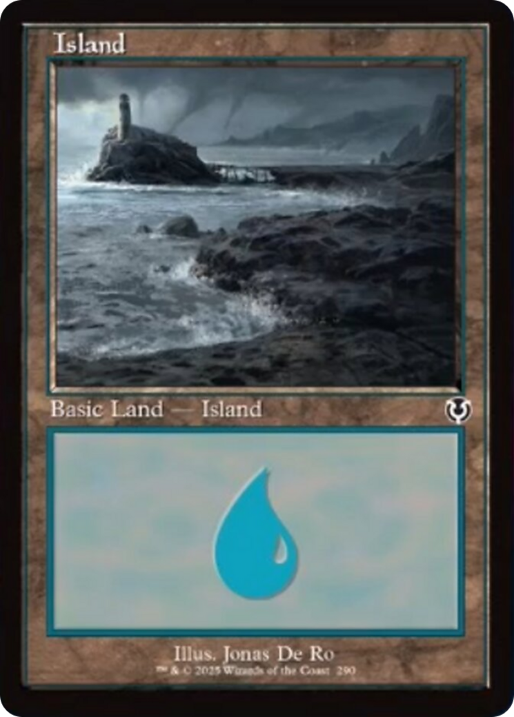 Island (290) (Retro Frame) [Innistrad Remastered] | Exor Games Bridgewater