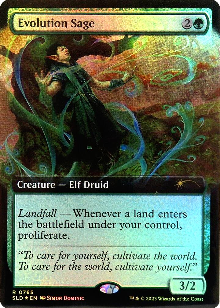 Evolution Sage (Extended Art) [Secret Lair Drop Series] | Exor Games Bridgewater