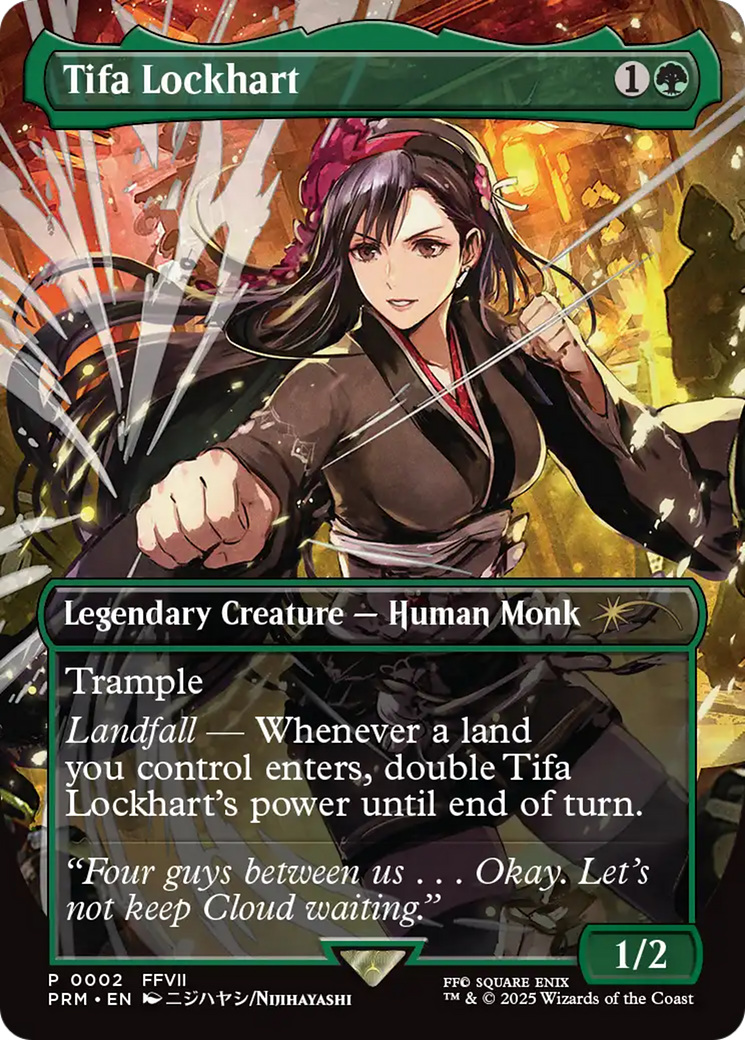 Tifa Lockhart (Borderless) [MagicFest 2025] | Exor Games Bridgewater