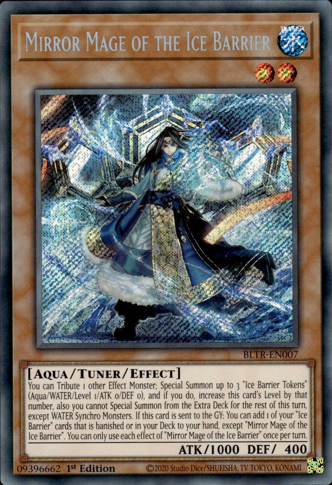 Mirror Mage of the Ice Barrier [BLTR-EN007] Secret Rare | Exor Games Bridgewater