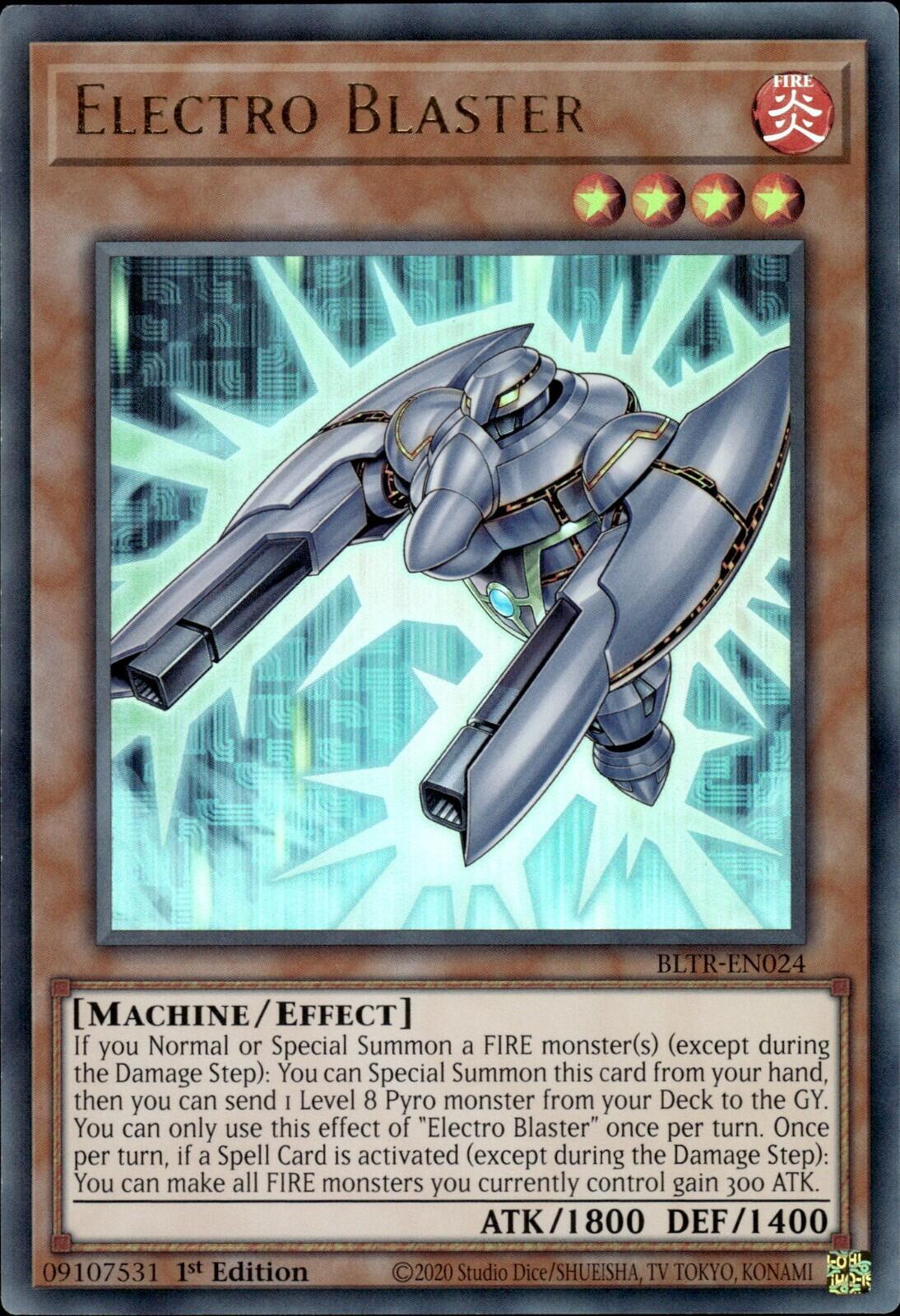 Electro Blaster [BLTR-EN024] Ultra Rare | Exor Games Bridgewater