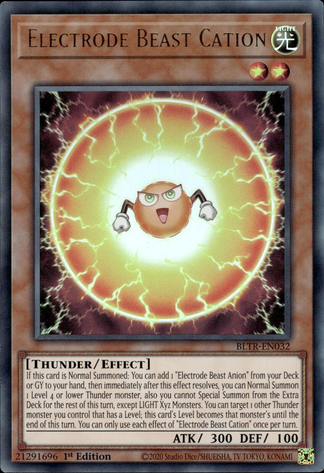 Electrode Beast Cation [BLTR-EN032] Ultra Rare | Exor Games Bridgewater