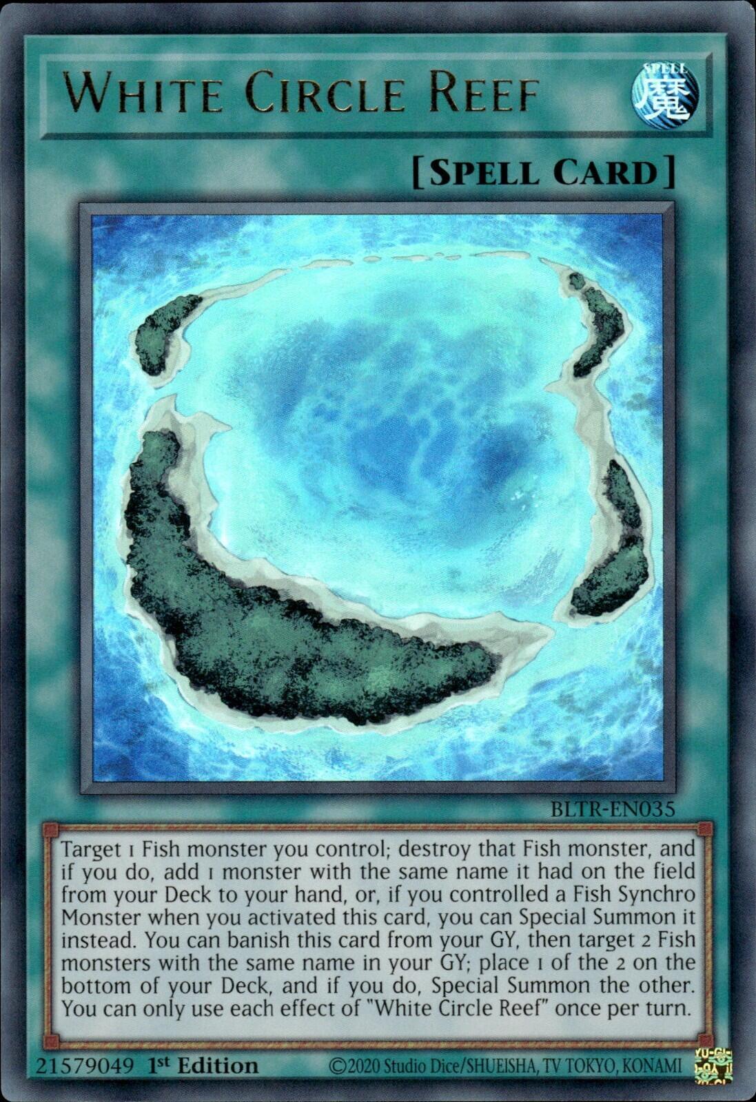 White Circle Reef [BLTR-EN035] Ultra Rare | Exor Games Bridgewater