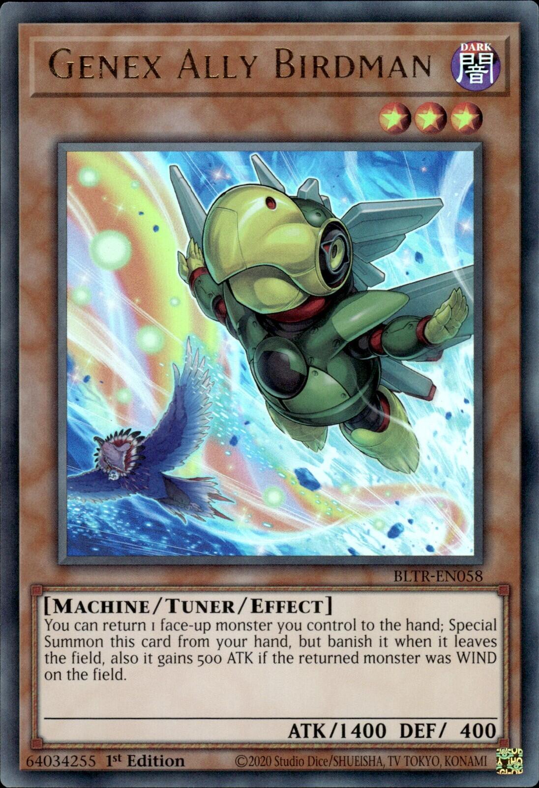 Genex Ally Birdman (Alternate Art) [BLTR-EN058] Ultra Rare | Exor Games Bridgewater