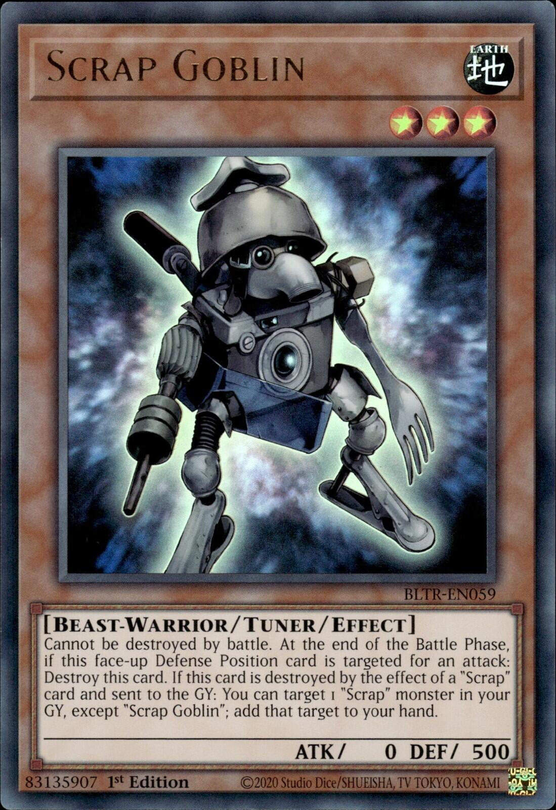 Scrap Goblin [BLTR-EN059] Ultra Rare | Exor Games Bridgewater