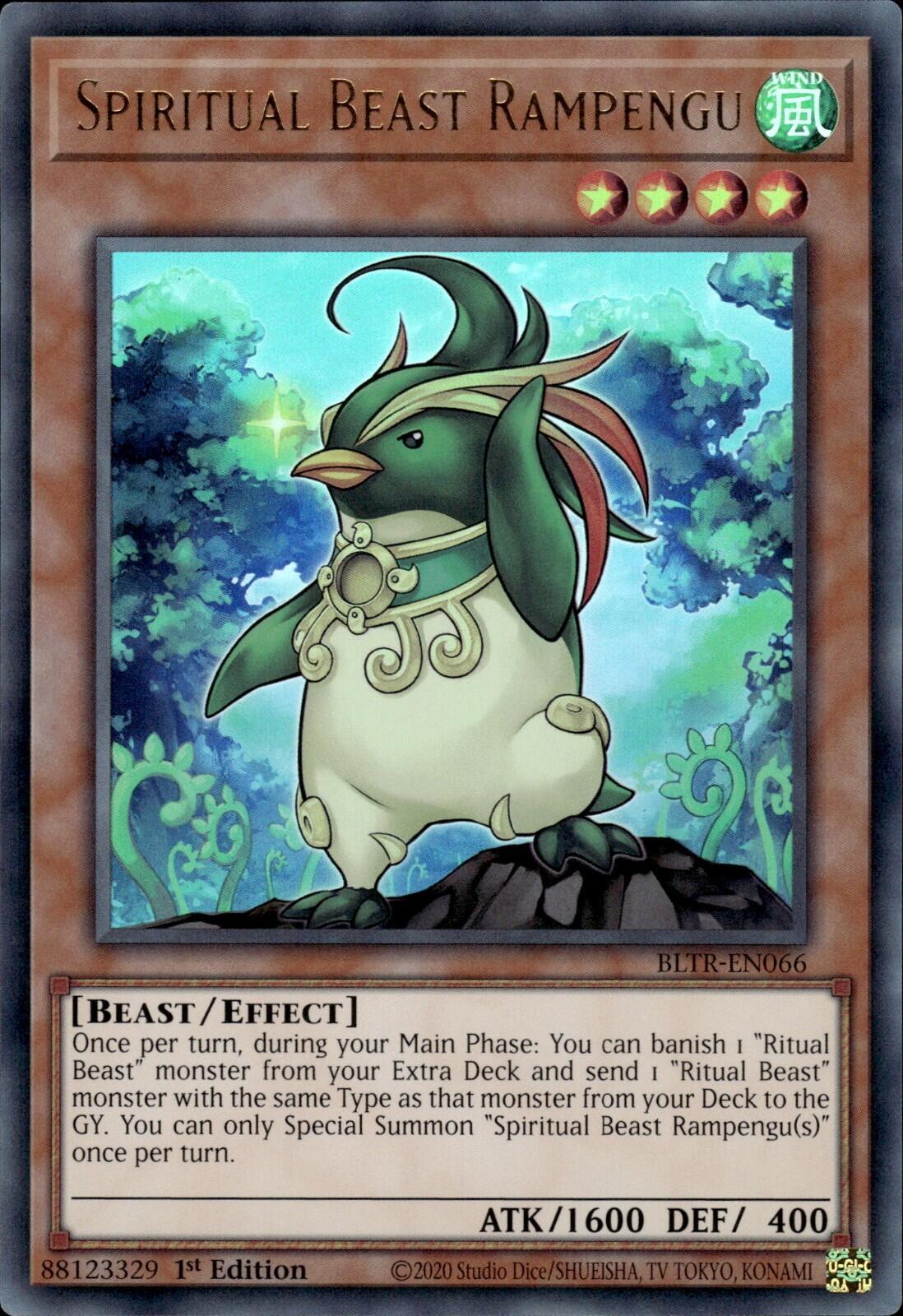 Spiritual Beast Rampengu [BLTR-EN066] Ultra Rare | Exor Games Bridgewater