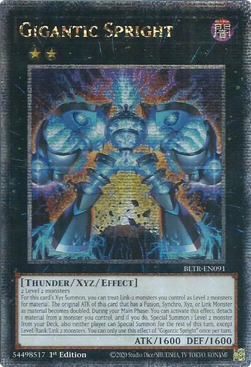 Gigantic Spright (Quarter Century Secret Rare) [BLTR-EN091] Quarter Century Secret Rare | Exor Games Bridgewater