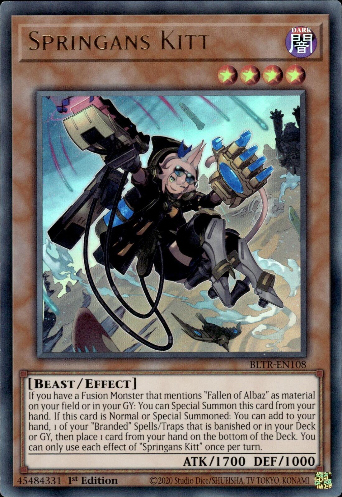 Springans Kitt [BLTR-EN108] Ultra Rare | Exor Games Bridgewater