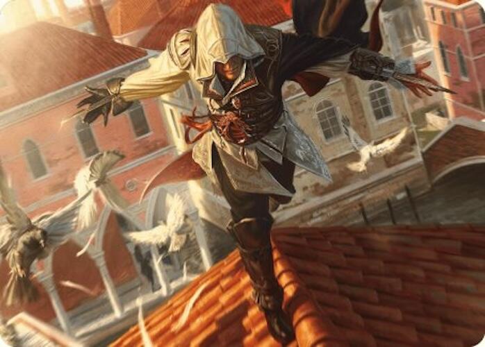 Ezio, Blade of Vengeance Art Card [Assassin's Creed Art Series] | Exor Games Bridgewater